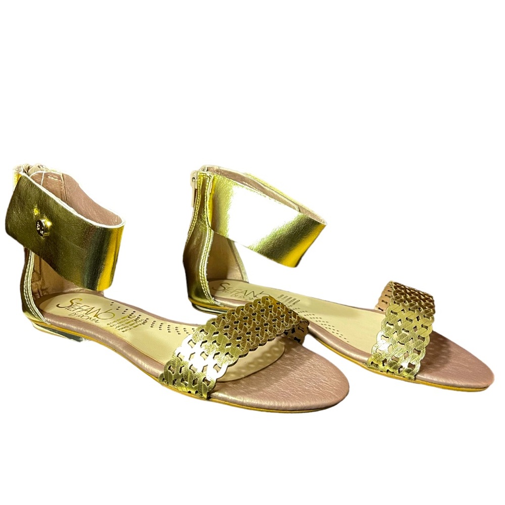 Stefano Di Roma Women's Gold Sandals